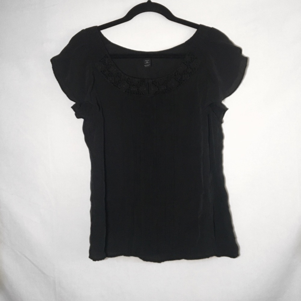 White House Black Market Silk Shirt